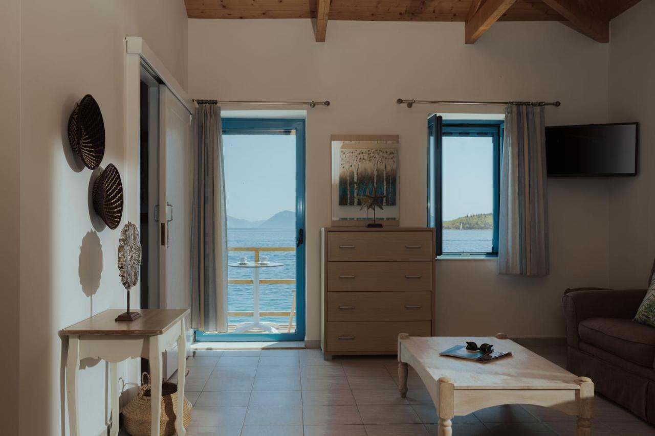 Апартаменты Sea Mansion Lefkada Никиана Экстерьер фото