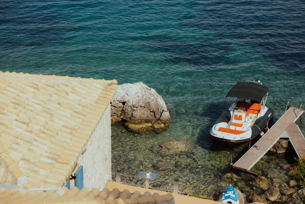 Апартаменты Sea Mansion Lefkada Никиана Экстерьер фото